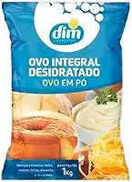 Ovo Integral Desidratado Em Pó Pasteurizado 1kg Dim