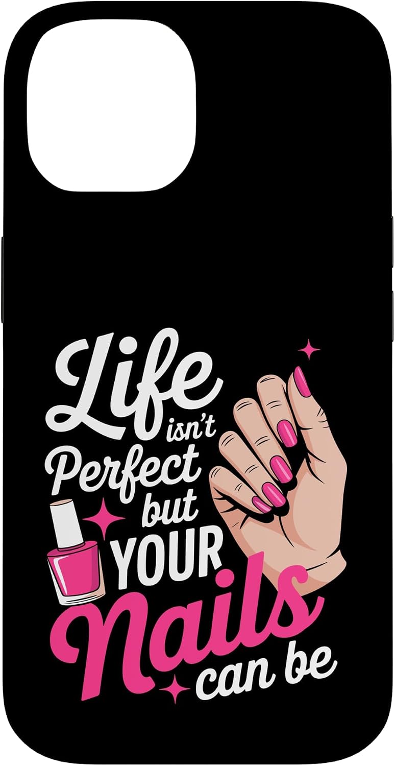 Cute Nail Tech Art for Women Girl Manicurist Nail Technician Case for iPhone X/XS image 4