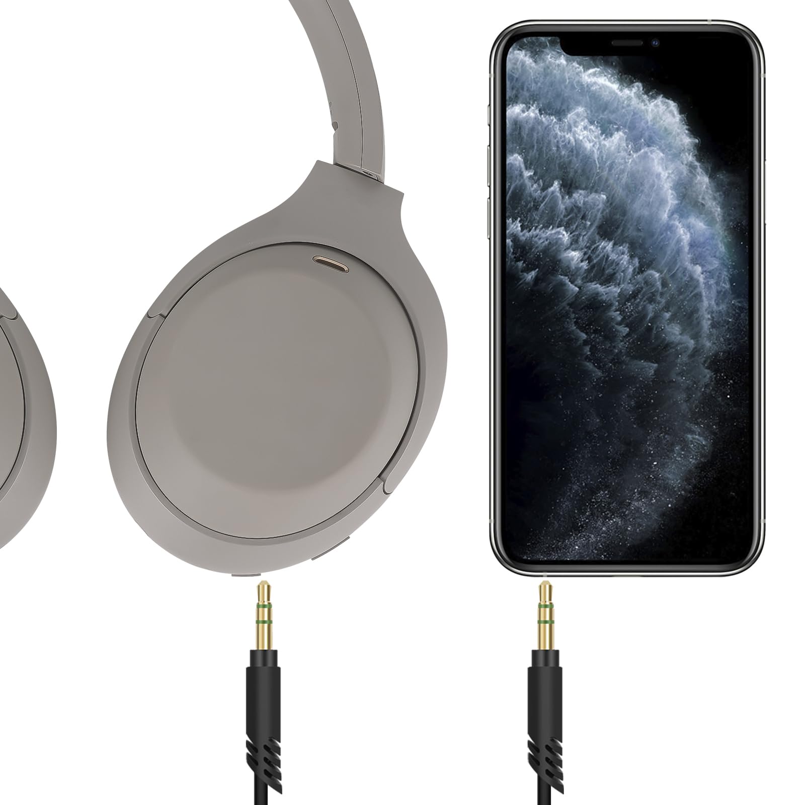 ストラップ/イヤホンジャック SONY - SONY WH1000XM4 Amazon.com: Linkidea Audio Cable for Sony WH-1000XM6/1000XM5