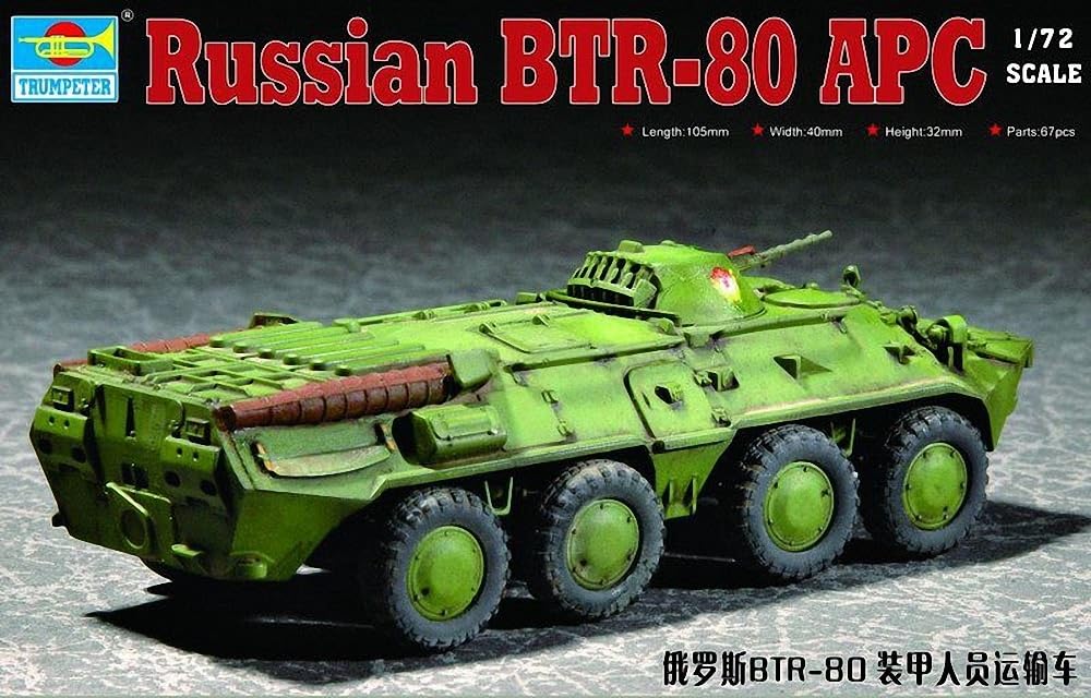 Trumpeter 1:72 - BTR-80 Armoured Personnel Carrier
