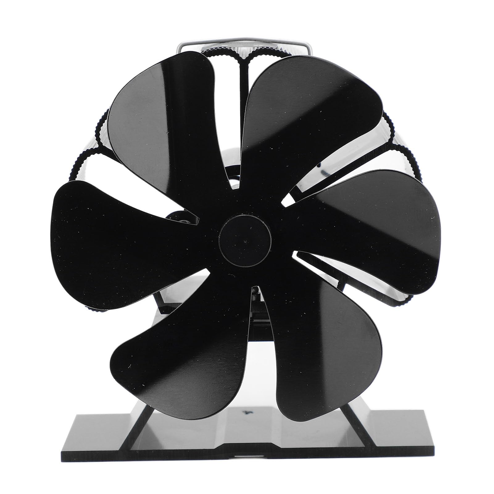 Ventilatore per Caminetto Alimentato a Calore, Distribuzione del Calore Efficiente e Silenziosa in Lega di Alluminio Fino a 482F per Uso in Stufe a Legna e Caminetti