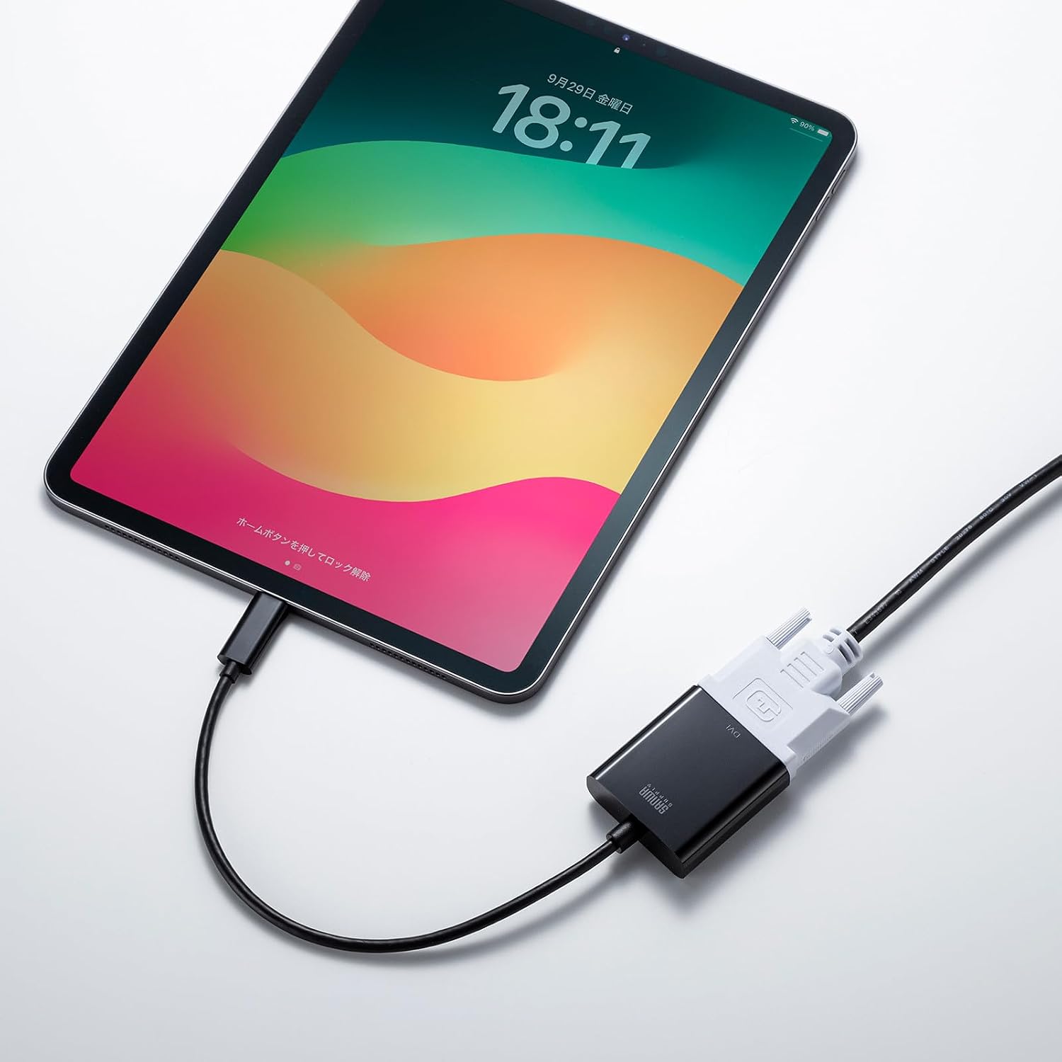 Sanwa Supply USB Type C to DVI Adapter AD-ALCDV