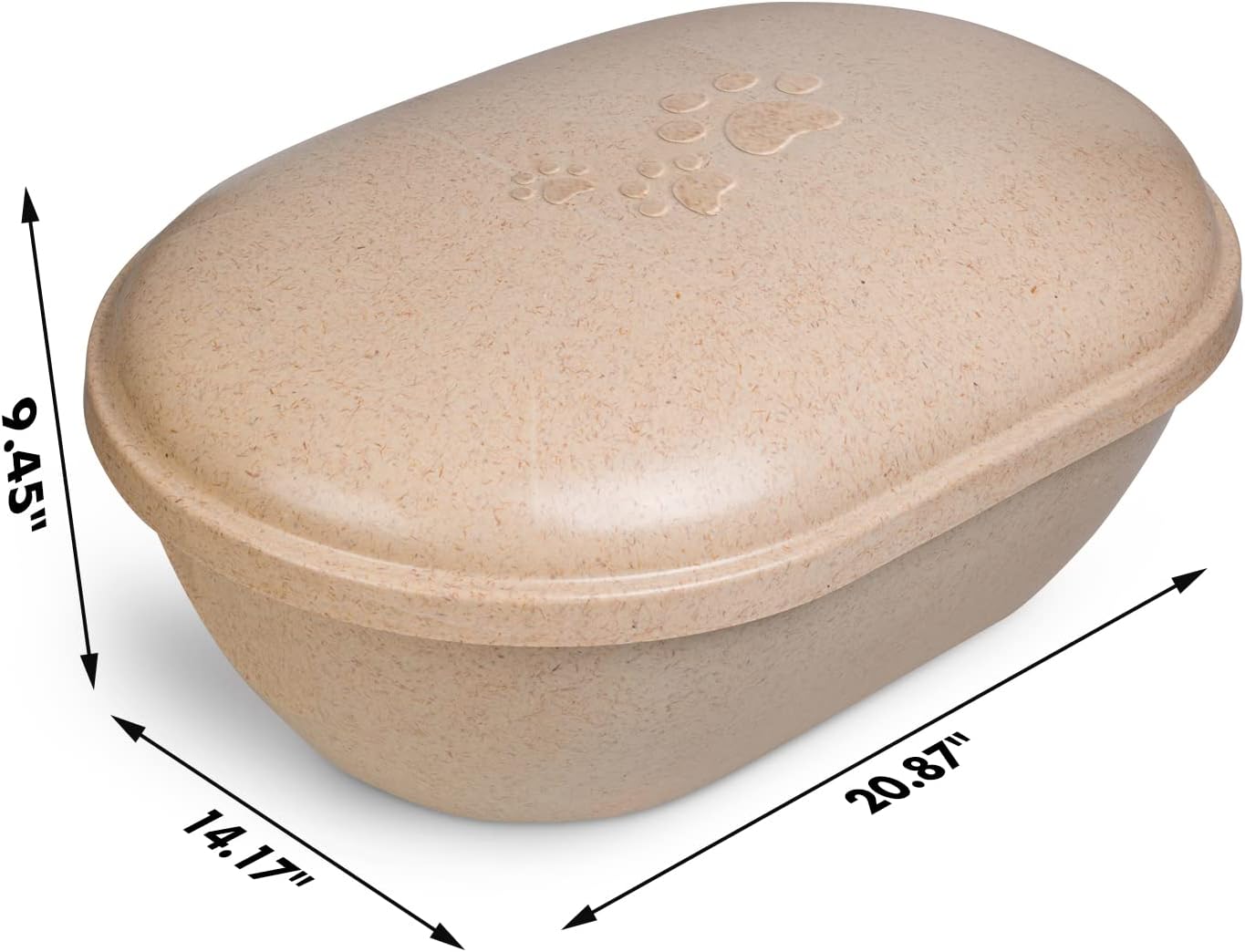 Pet Casket – Bamboo Pet Memorial Box Coffin, for Dogs, Cats, and Animals, Perfect for Pet Loss Burial Funerary，Good Way to Give Respect and Say Goodbye to Your Little Furry