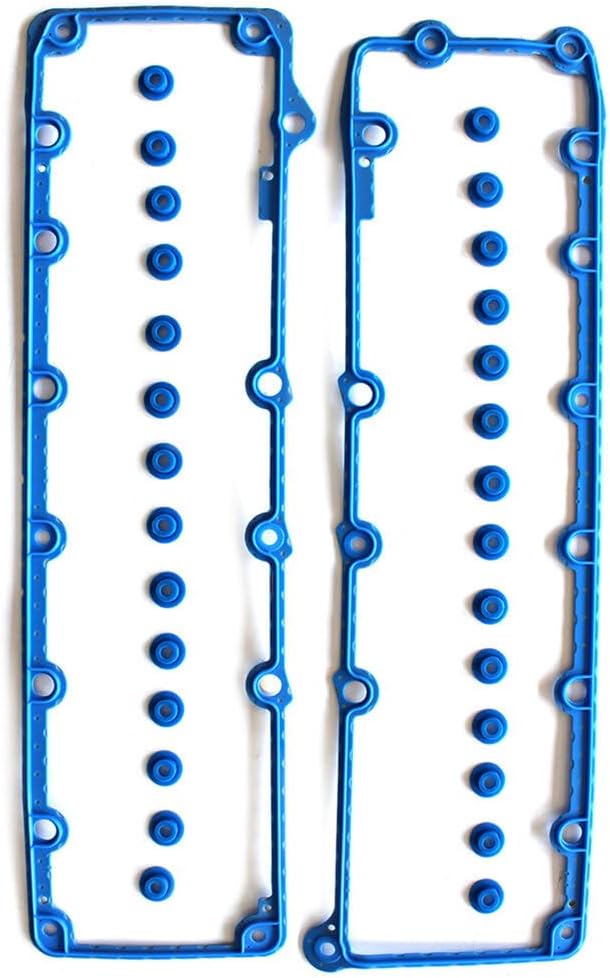 VS50547R Valve Cover Gasket Sets fit for 2003 2005 for Ford for E-350 Club Wagon 6.8L 1997-1998 for Ford for E-350 Econoline 6.8L 1997-2002 for Ford for E-350 Econoline Club Wagon 6.8L replace