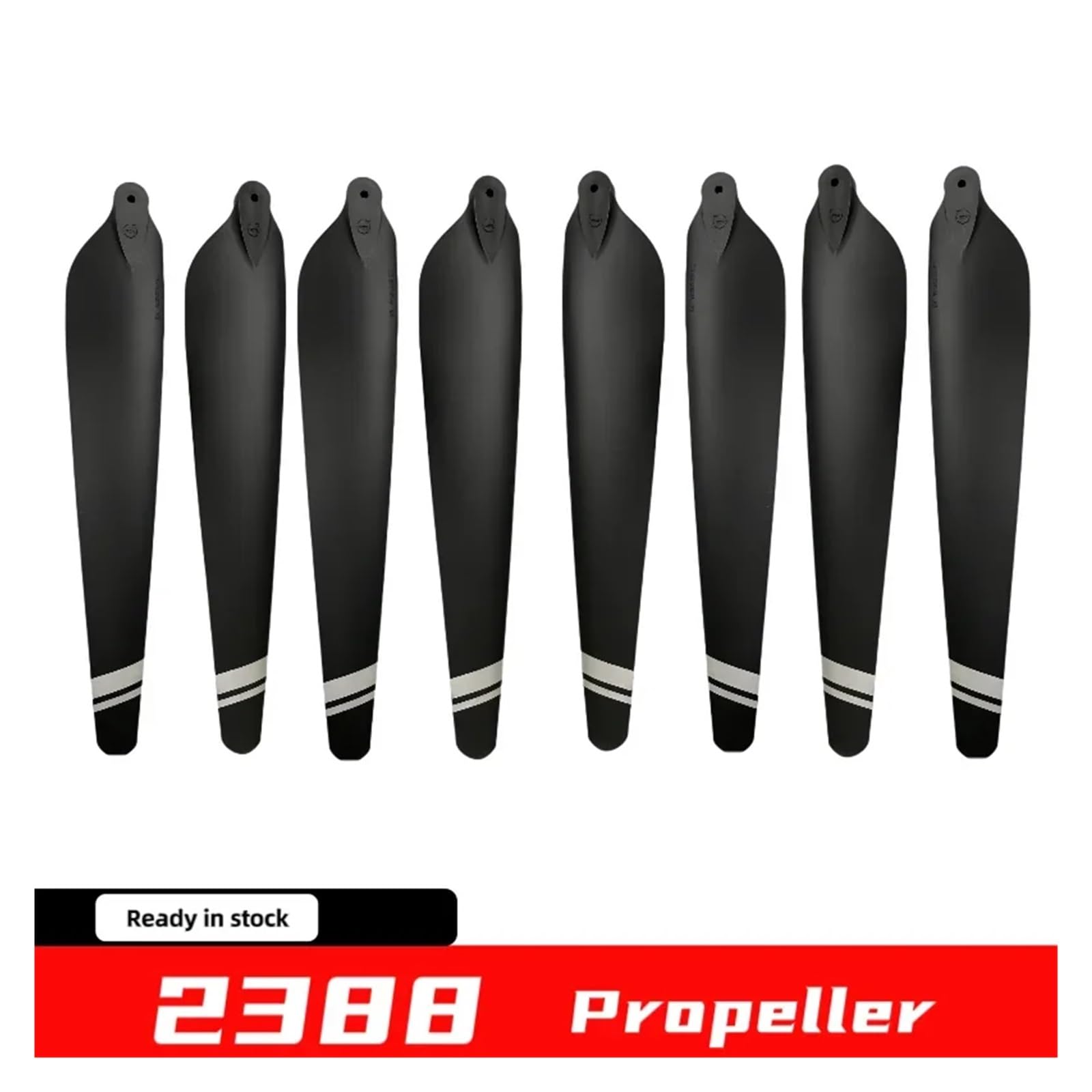 Hélice de fibra de carbono 2388 de 23 pulgadas en sentido horario/antihorario for dron agrícola con motor X6(2388 1xCW 1xCCW)