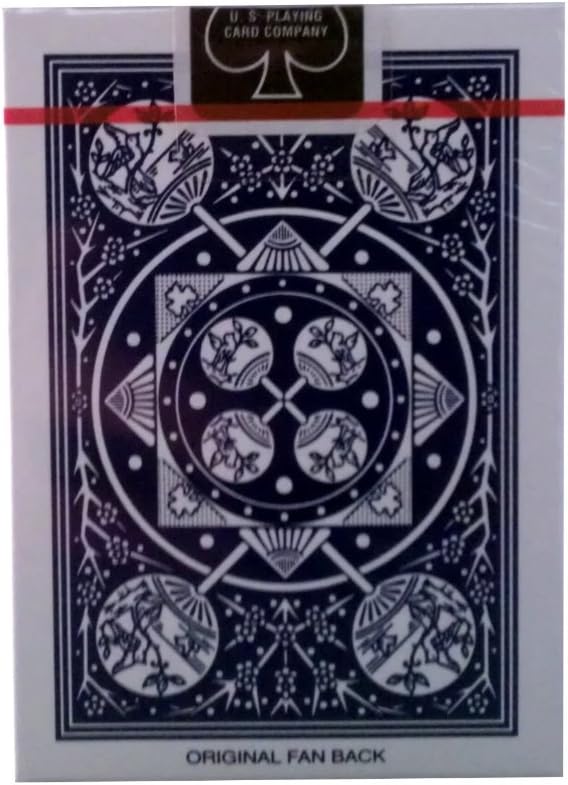 Cards Tally Ho Fan Back Poker Size (Red)