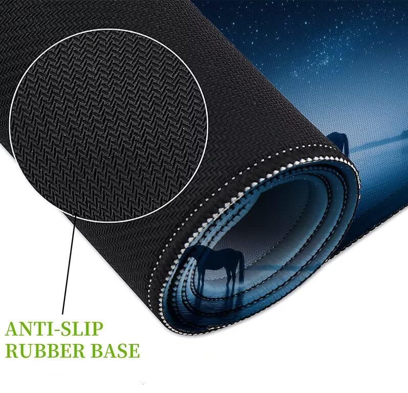 Mousepad con bordes cosidos y base de alta adherencia para máxima durabilidad 5