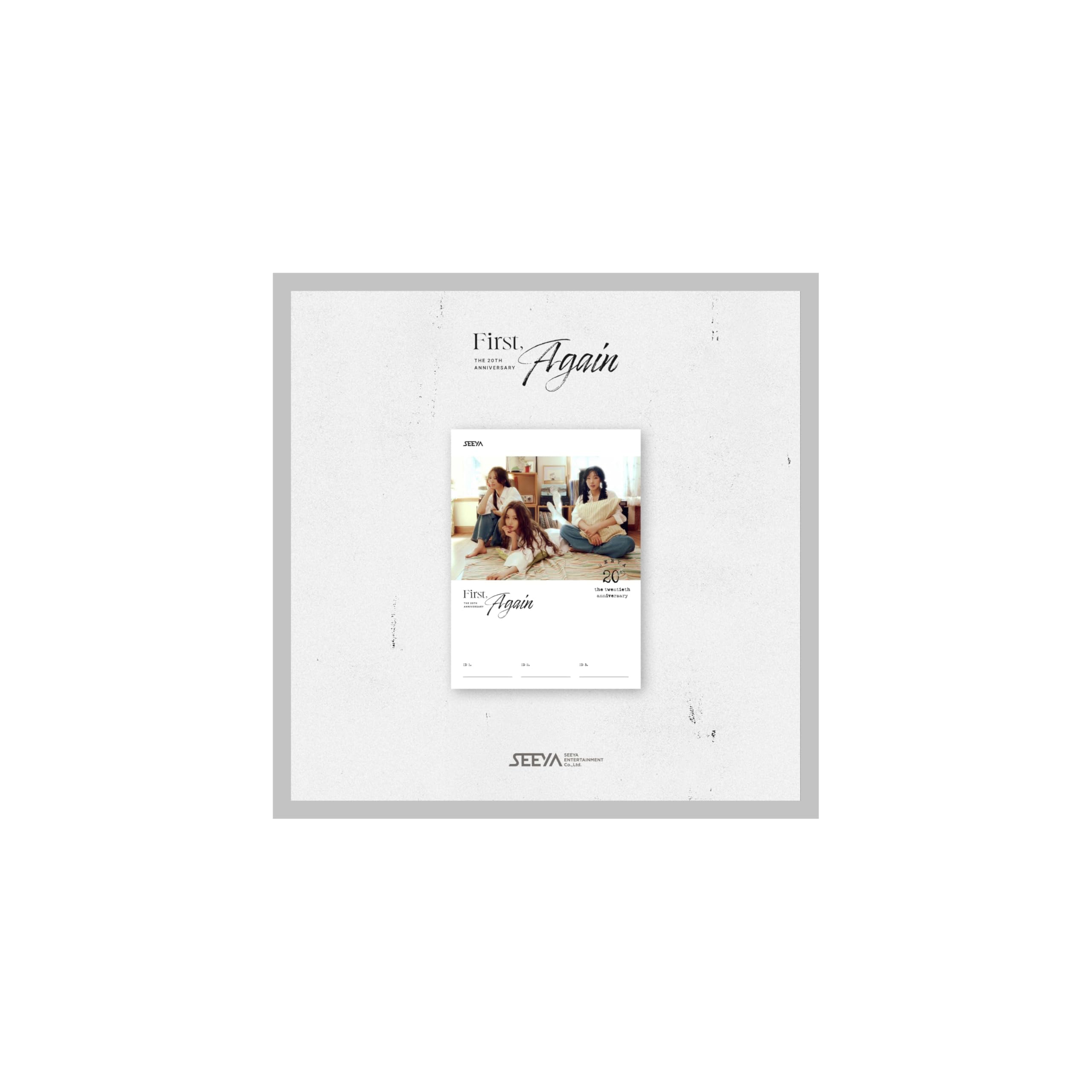SeeYa First Again Album 4ème anniversaire pour vos soirées nostalgie