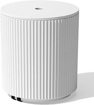 Veradek Umbrella Side Table - Outdoor Patio Table with Umbrella Hole for Porch/Patio | Durable Plastic-Stone Composite Material & Easy Assembly | Modern Coffee, Picnic or Poolside Table