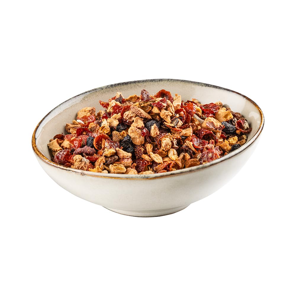 Bio Beeren & Früchte Mix für Hunde - Barf Futterzusatz - 175g | Obst, Beerenobst getrocknet, Multivitamine, Mineralien, Antioxidantien