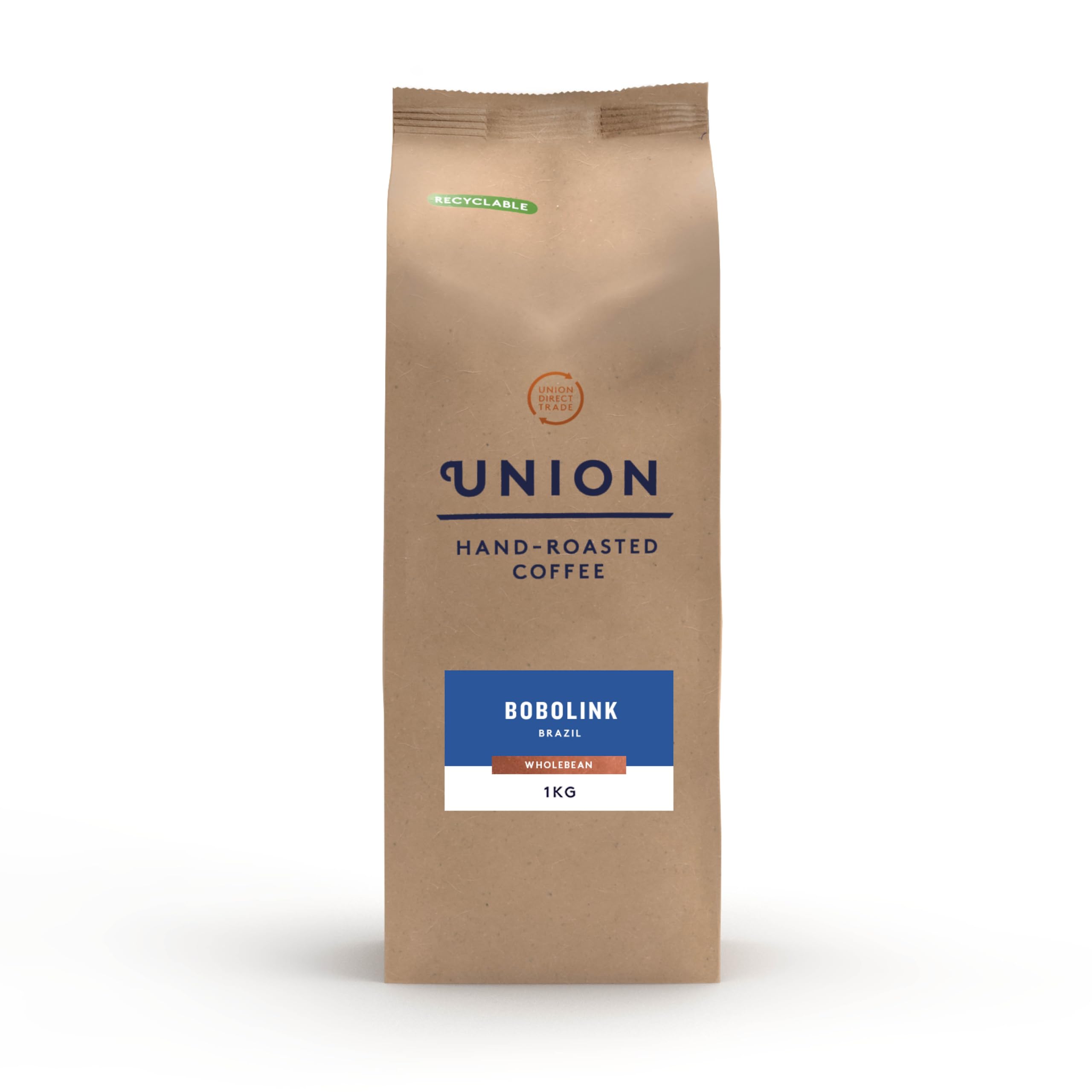 Union Coffee | Brazil Bobolink Coffee Beans | Light Roast | Pack of 1kg