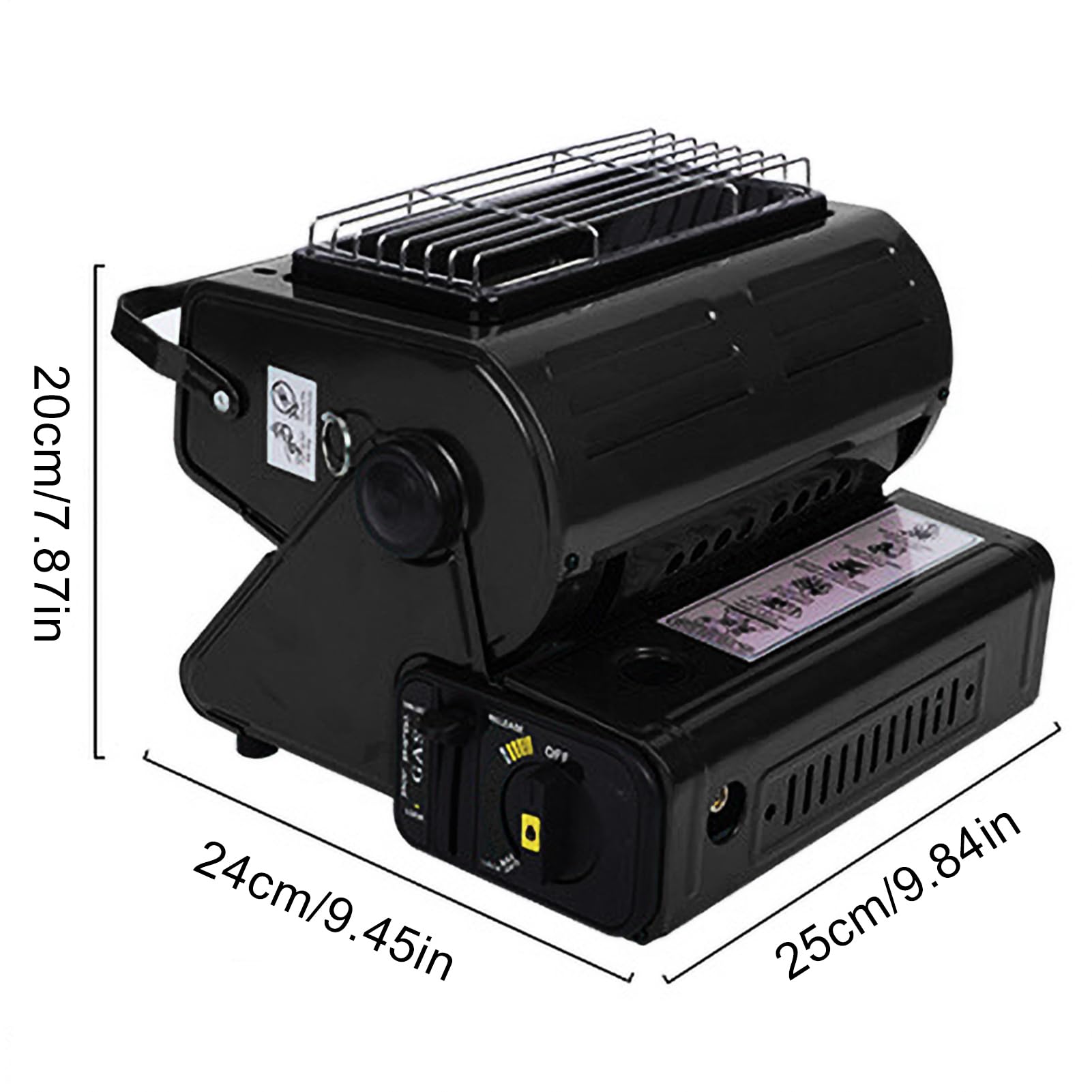 Riscaldatore per ambienti, riscaldatore elettrico portatile,Riscaldatore | elettrico per esterno - per esterno a riscaldamento rapido con due modalità per patio, garage, uso ester