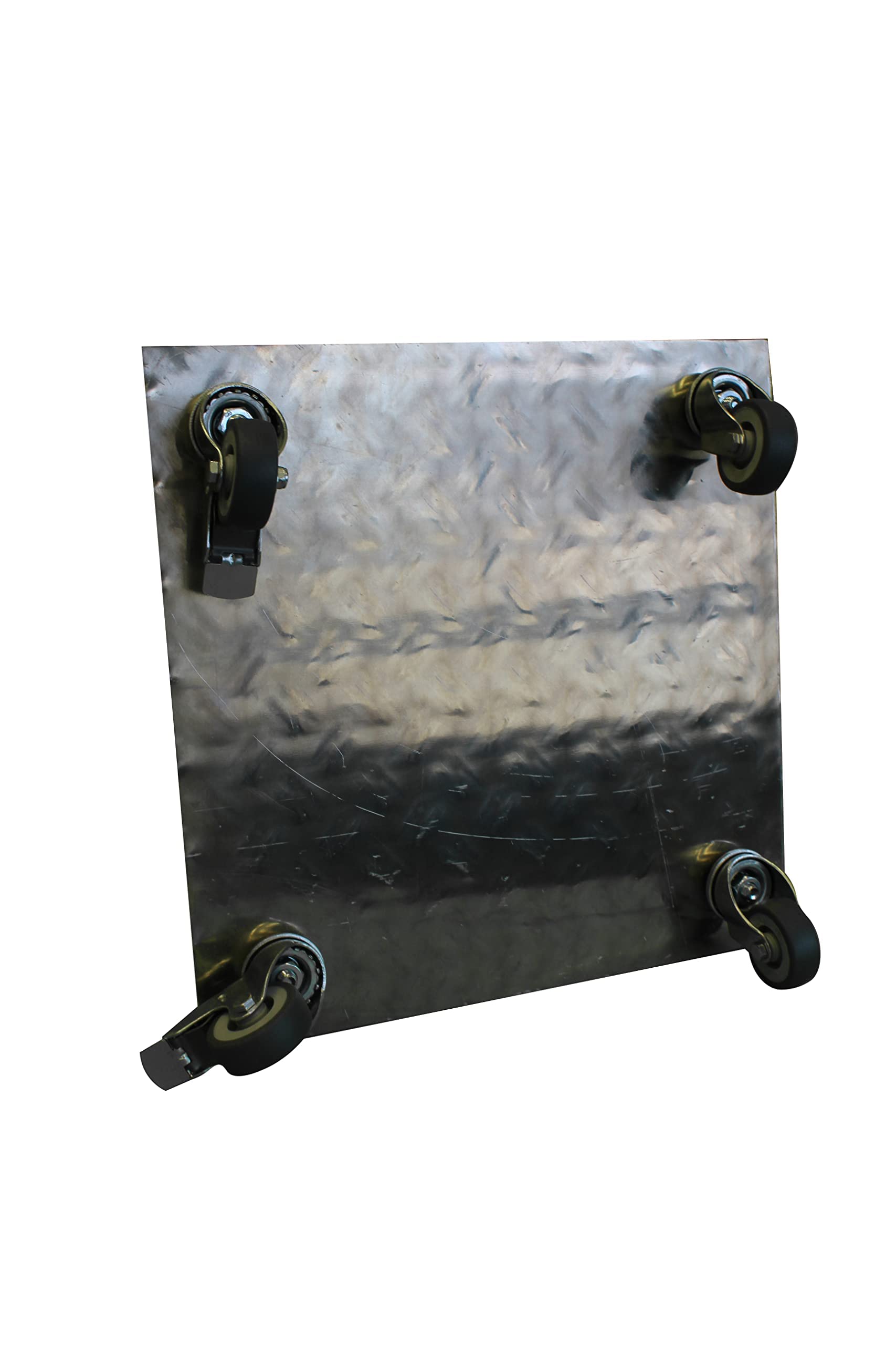 Pflanzenroller AluGrip-PK bis 400kg speziell für Pflanzkübel Kübel Cube Quadrat + rechteckig (600x600mm-400kg)