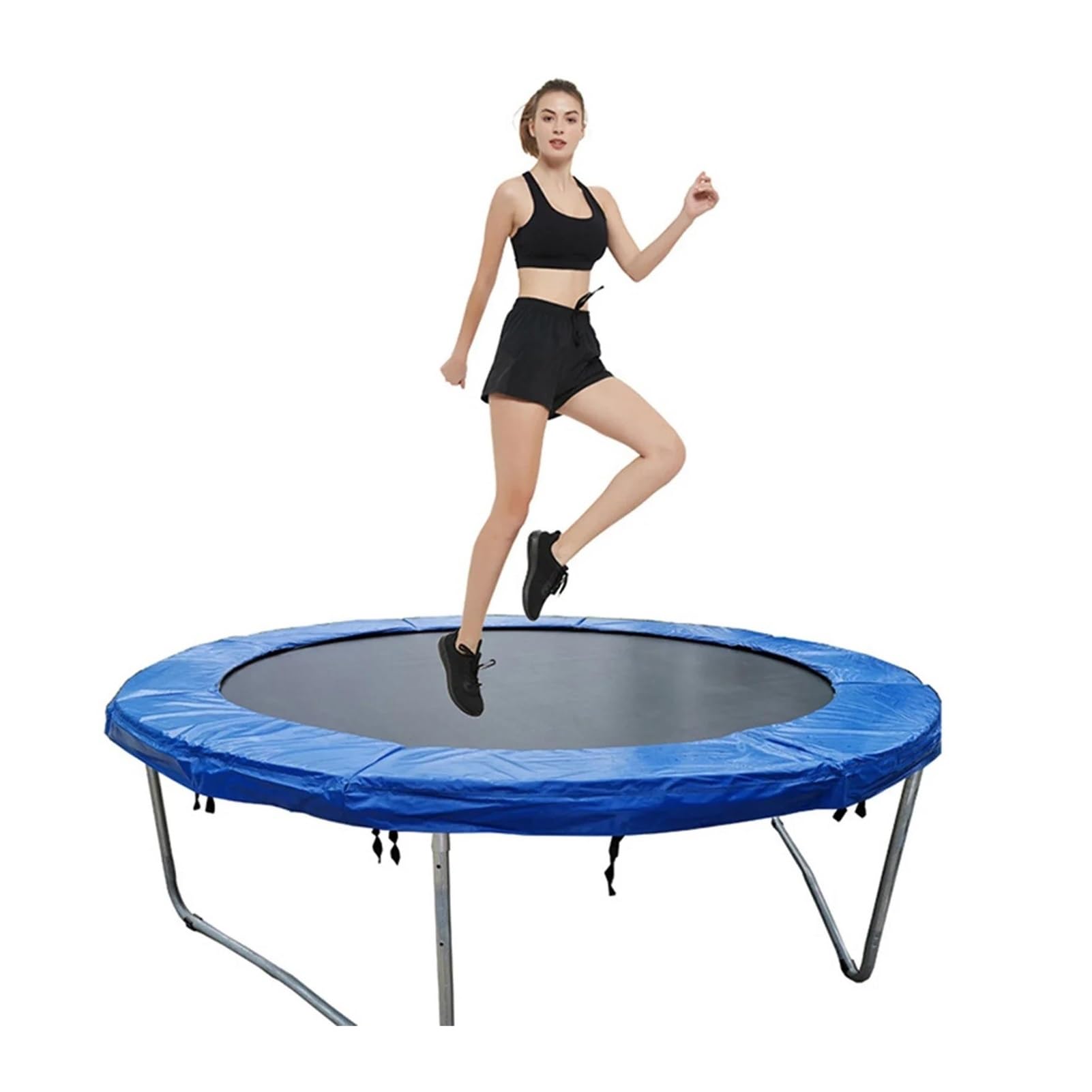 Colchoneta Recambio Exterior Trampolín Estera De Protección Para Trampolín De 6/8/10 Pies, Almohadilla De Seguridad Para Trampolín, Accesorios Deportivos Redondos Resistentes Al Agua Para El Hogar