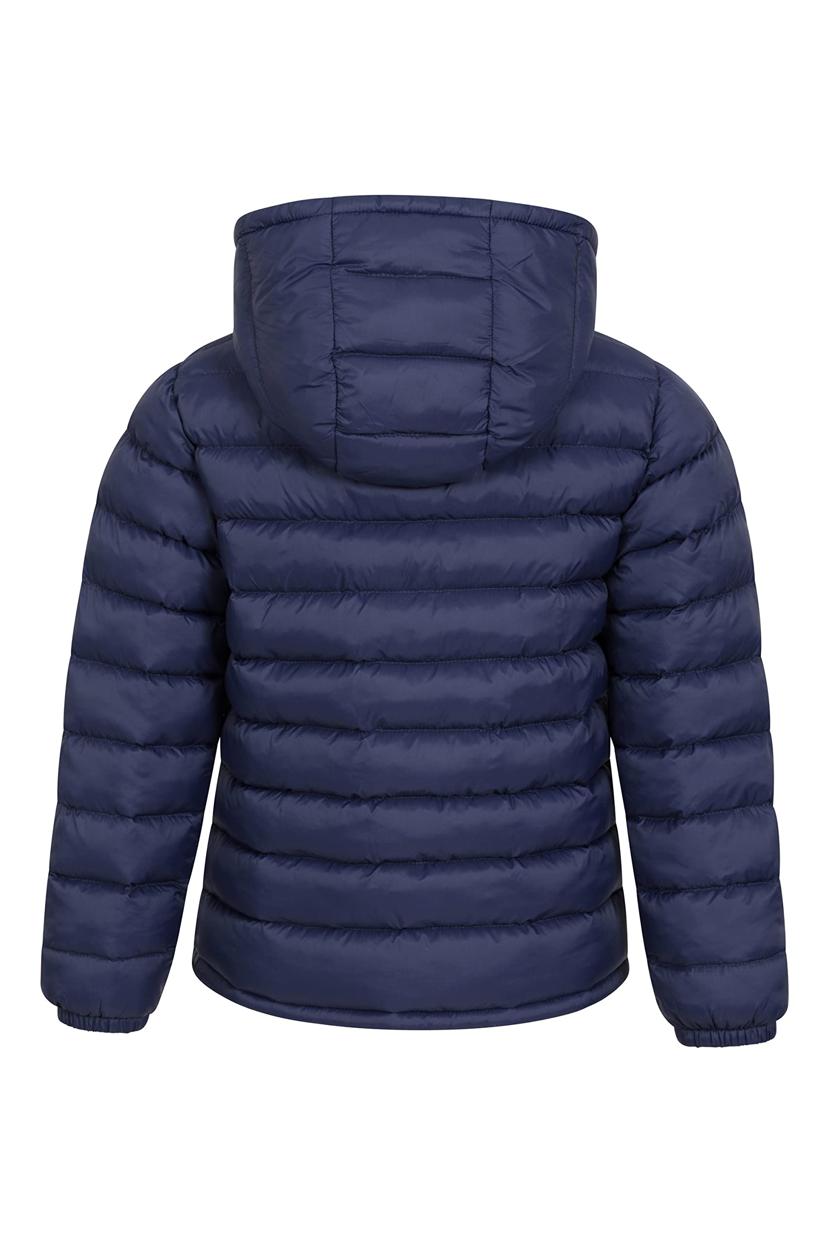 Mountain Warehouse Seasons Chaqueta Acolchada Niño Impermeable Invierno Capucha Microfibra