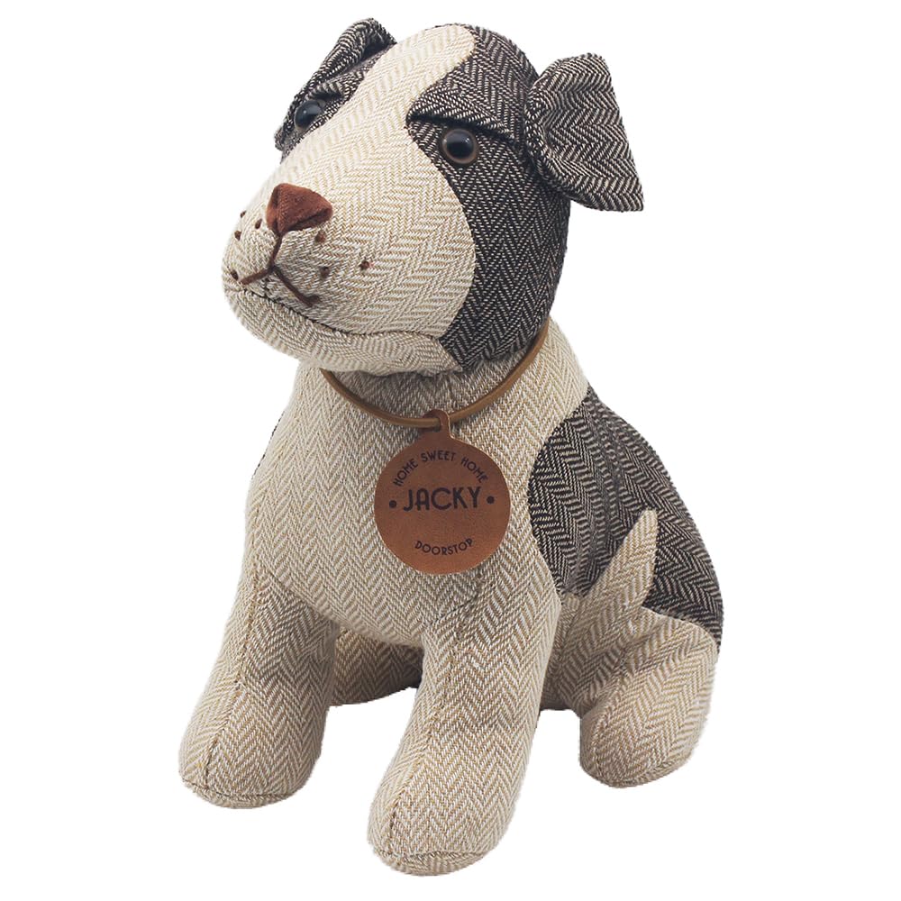 Lesser & Pavey Jacky The Jack Russel Doorstop for Home & Office | Decorative Door Stopper for All Rooms | Lovely Door Stop for Everyday Use | Ideal Door Wedges Indoors for Floor