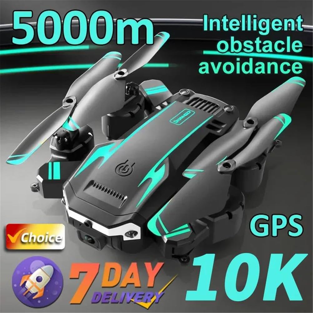 B,Nuevo dron aéreo cuadricóptero Plegable Profesional g6 s6 con cámara HD, GPS, RC, FPV, WiFi, Juguete para Evitar obstáculos, Regalos