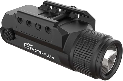 Miniatura 7 de Pistol Flashlight Rechargeable 700 Lumen Rail Mounted Tactical Flashlight Compact Weapon Light for Gun Light fits Picatinny