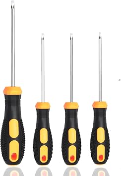 Square Head Screwdriver Set 4 Sizes SQ0 SQ1 SQ2 SQ3 Square Screwdriver Tool Kits Magnetic Tips