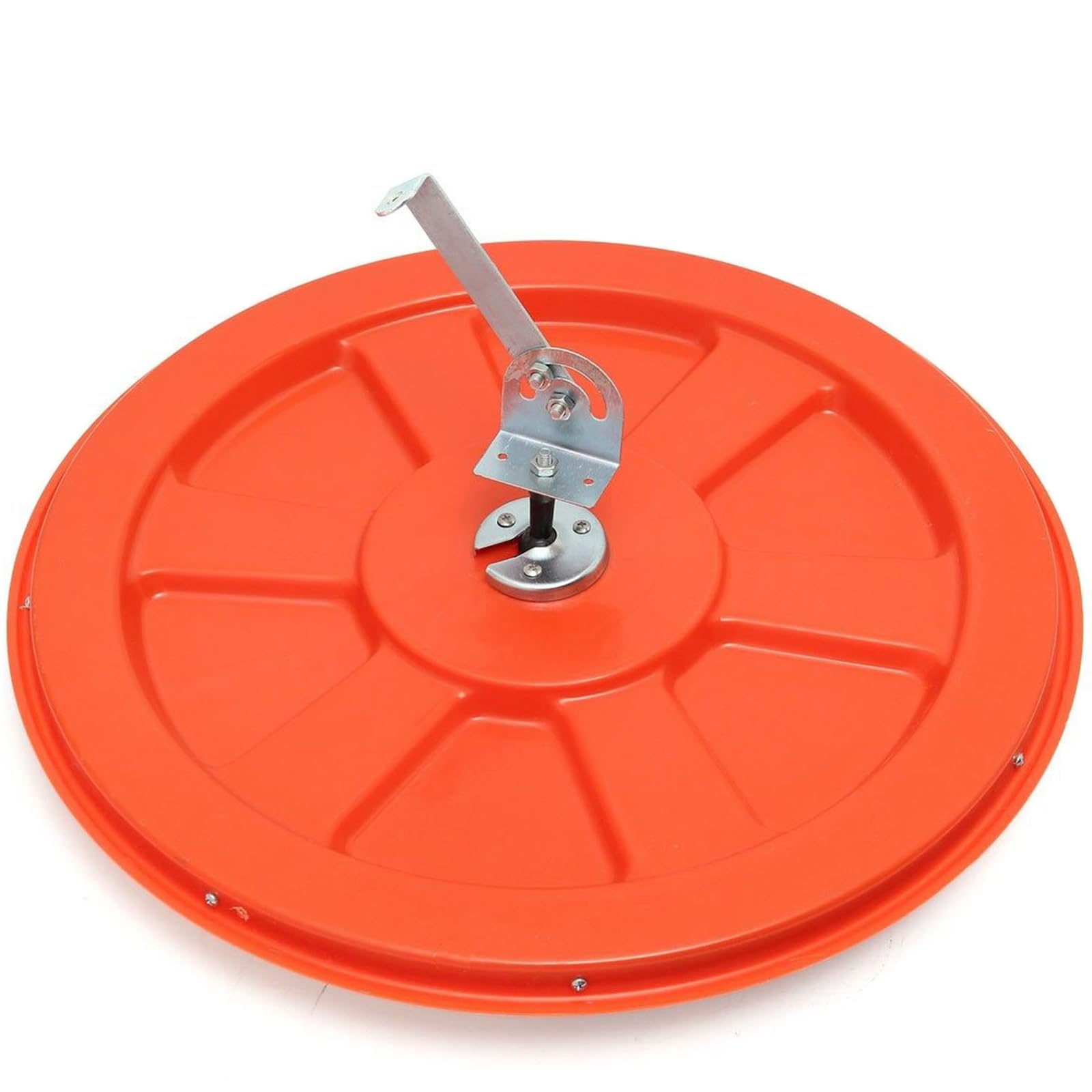 ZanGe Miroir de circulation convexe 60cm, Miroir de circulation professionnel avec réflecteurs - Miroir convexe pour la sécurité routière avec support de fixation murale réglable