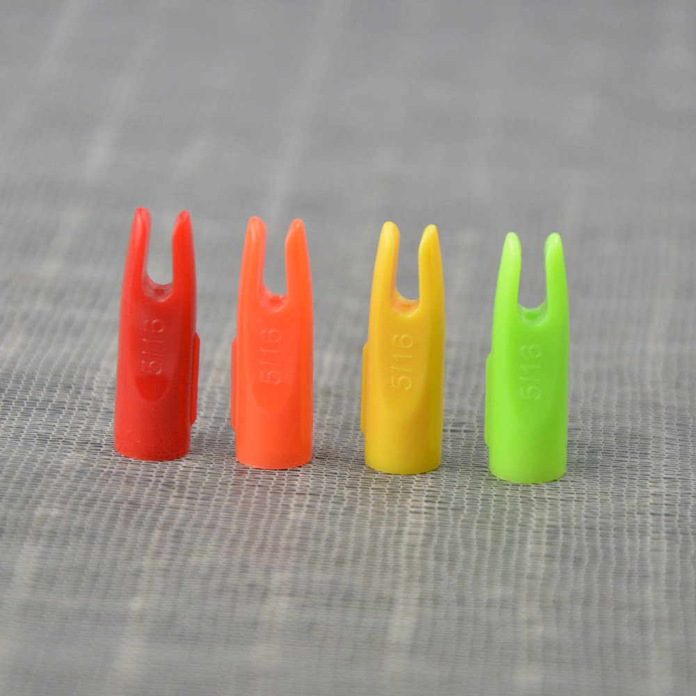50 sztuk Łucznictwo Strzałka Nocks Plastikowe 5/16" Polowanie Plastinock Strzałka Nocks Oś Akcesoria Końcowe