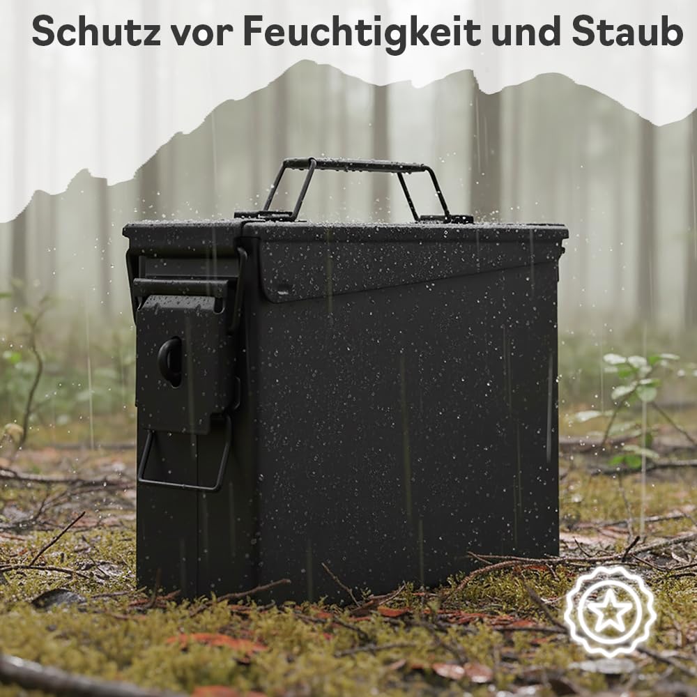 Trucky Caja de municiones Ammo Box Metal Box Munitionskiste Metallbox