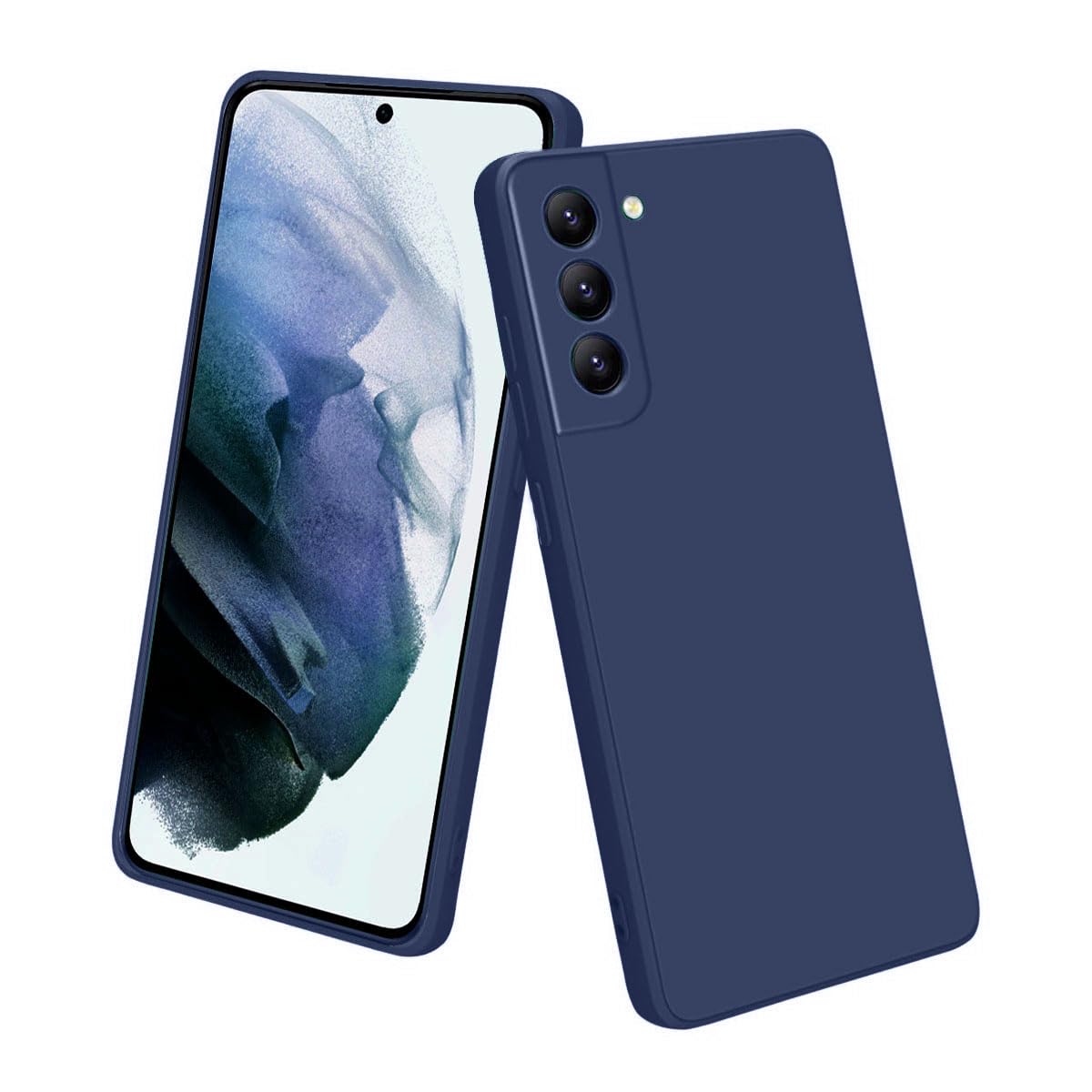 LIRAMARK Silicone Soft Back Cover Case for Samsung Galaxy S21 FE 5G (Silicone Blue) (B0BBVB7S3M) Amazon Price History, Amazon Price Tracker