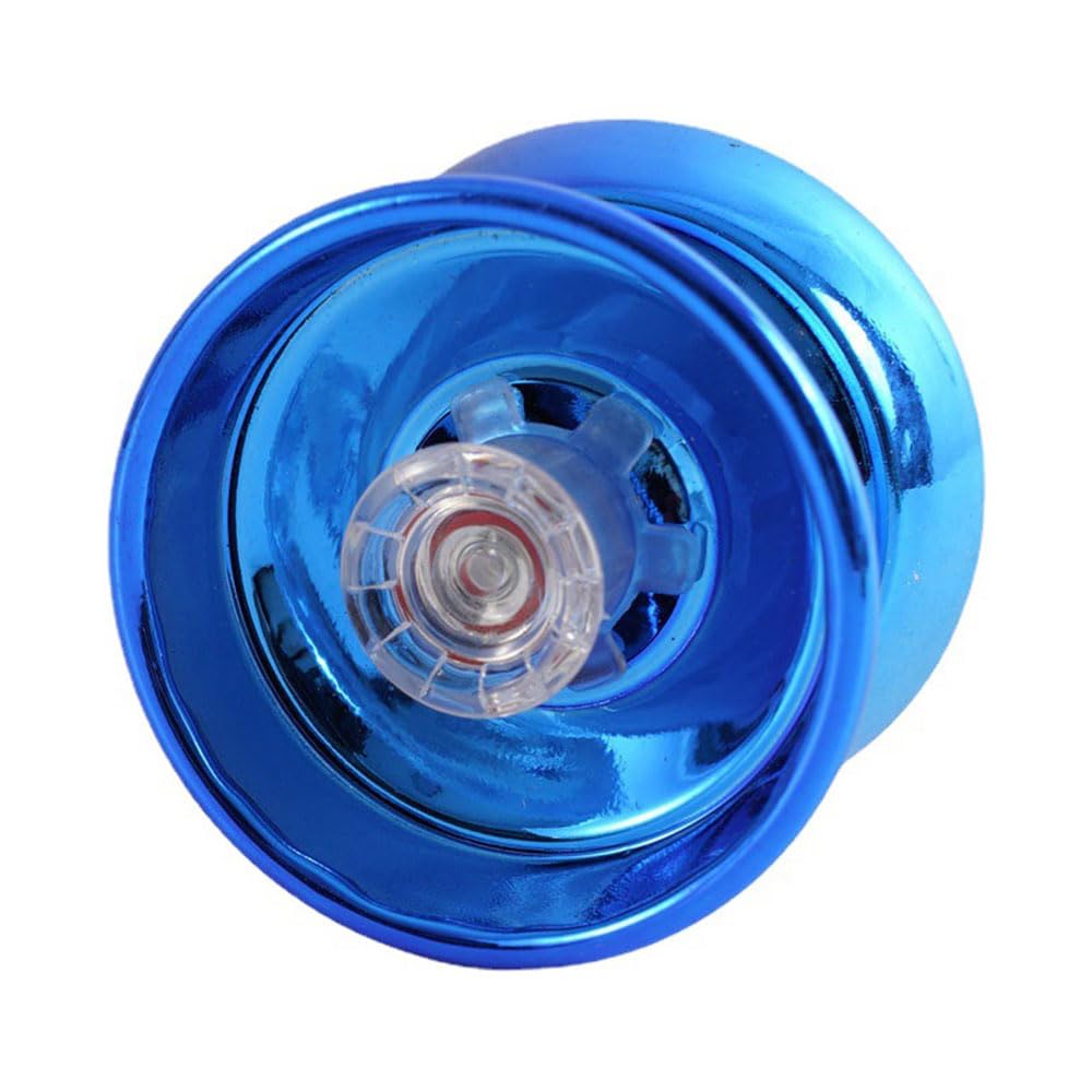 YoYo Ball, Aluminum Yo-Yos for Kids Beginner, Replacement Unresponsive Ball Bearing for Advanced Yoyo Players,for 8 +,Blue