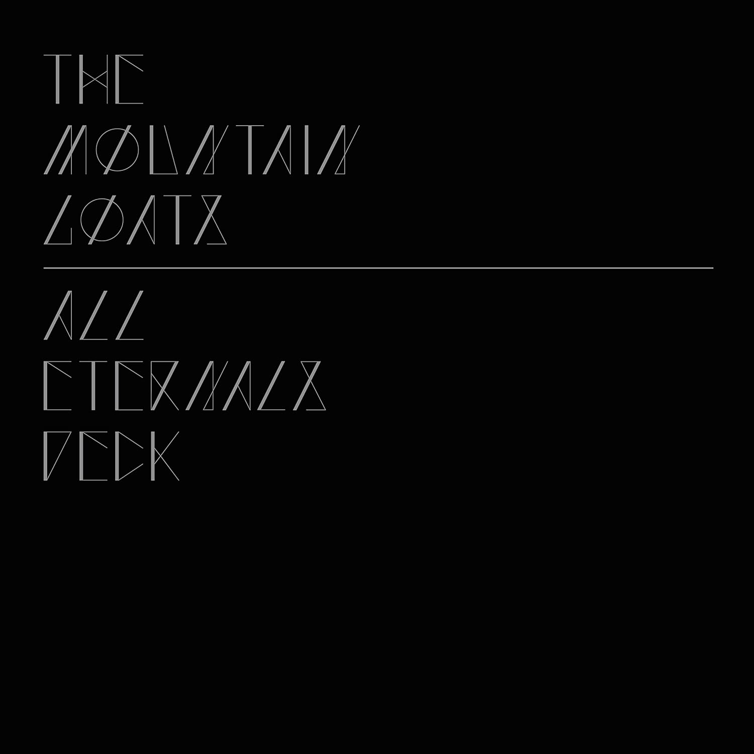 All Eternals Deck por Mountain Goats — capa do álbum