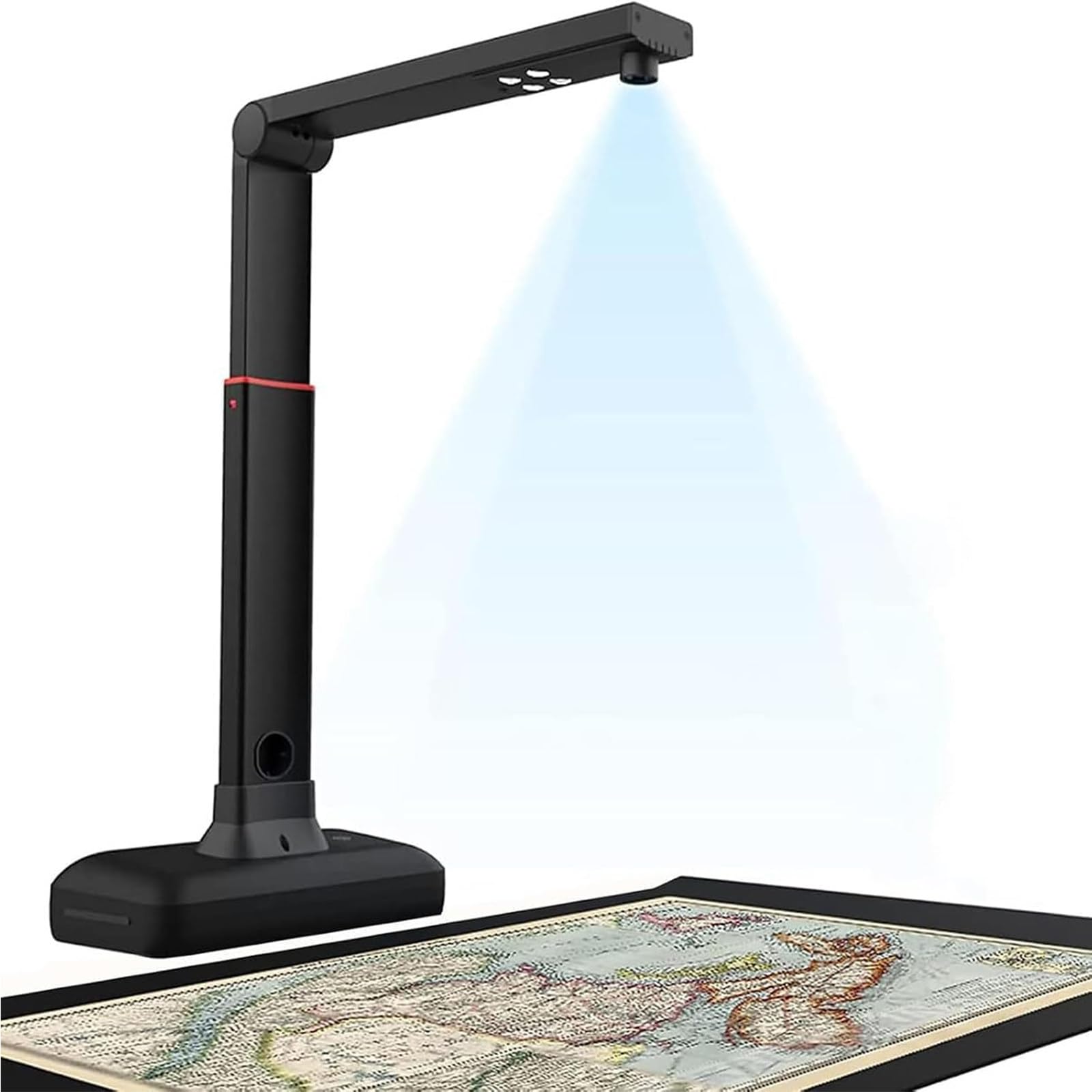 Escáner Superior S21,Escáner De Documentos A2, Alta Resolución De 23 MP,Reconocimiento De Texto Ocr,Tecnologías De Aplanamiento Automático para Documentos Y Libros De Gran Formato