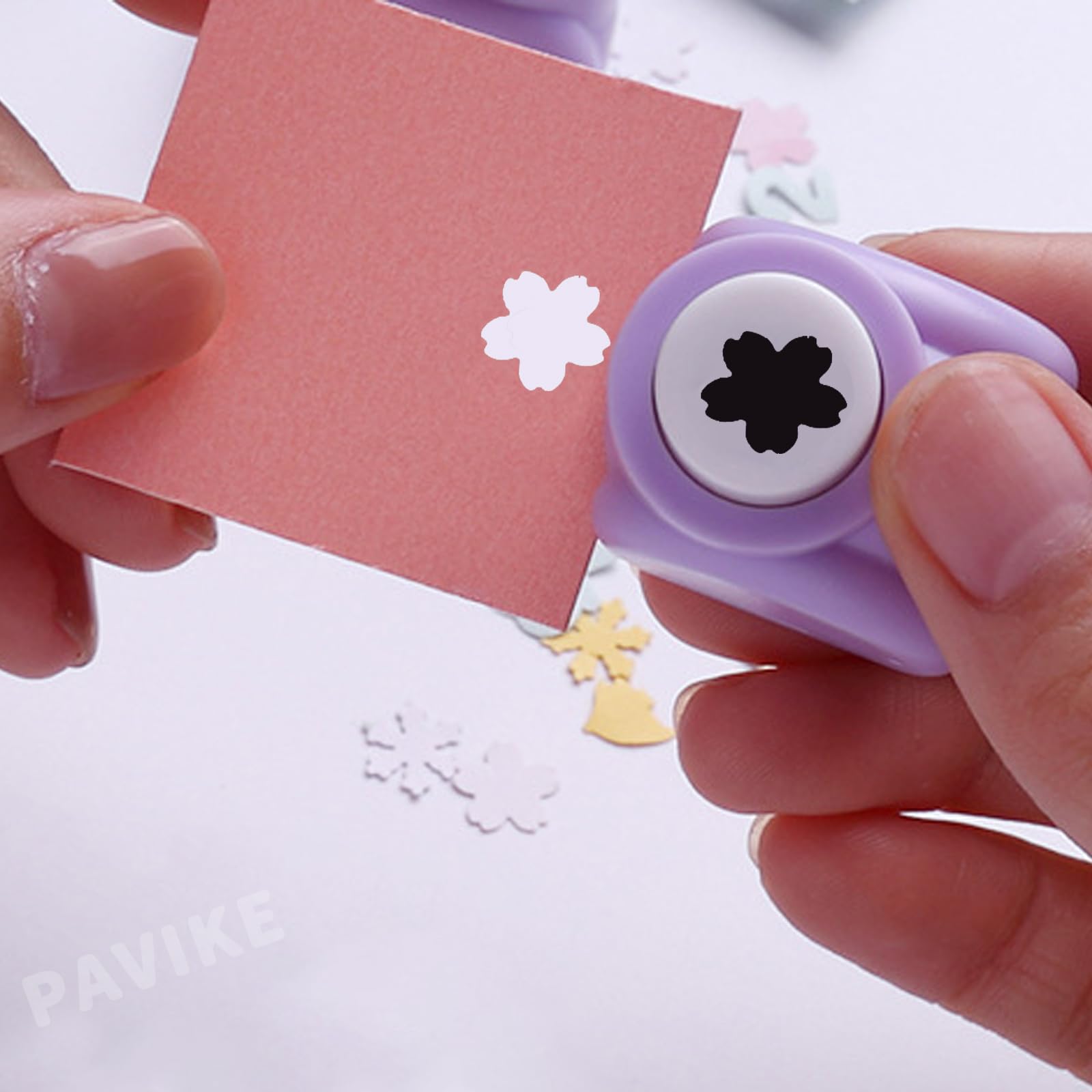 Amazon.co.jp: PAVIKE クラフトパンチ 【3セット】型抜きパンチ