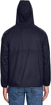 Amazon.com: Harriton Adult Packable Nylon Jacket S NAVY : Sports
