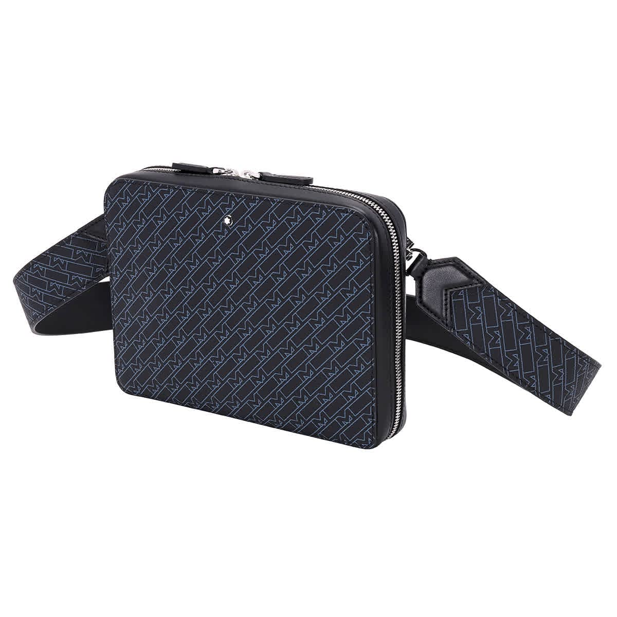 Montblanc Unisex-Erwachsene M_Gram 4810 Clutch Bl Tasche, Blau 