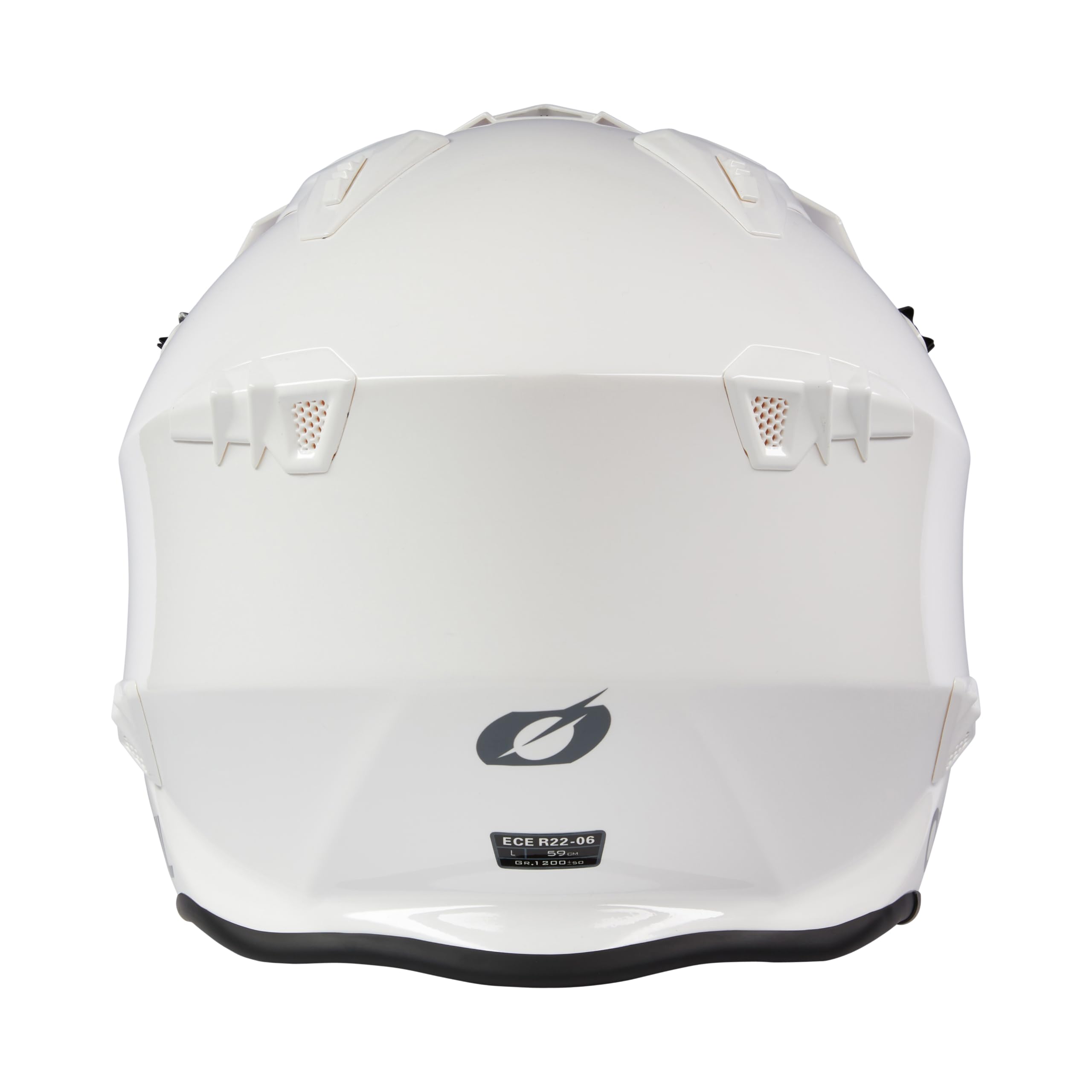 O'NEAL | Casco moto Enduro Adventure Street | norme di sicurezza ECE 22.05, calotta in ABS, visiera parasole integrata | Volt Helmet SOLID V.24 | adulto