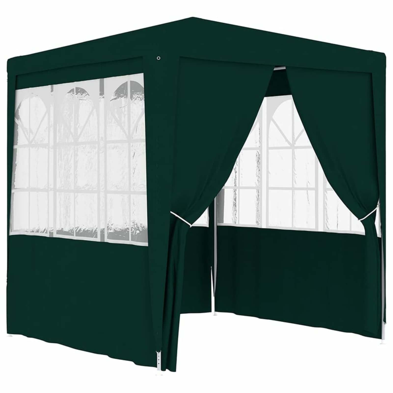 Profesjonalny namiot imprezowy ze ścianami, CIADAZ Pergola Ogród zewnętrzny, altana ogrodowa, namioty tarasowe, namiot ogrodowy, zielony 90 g/m2 2,5 x 2,5 m