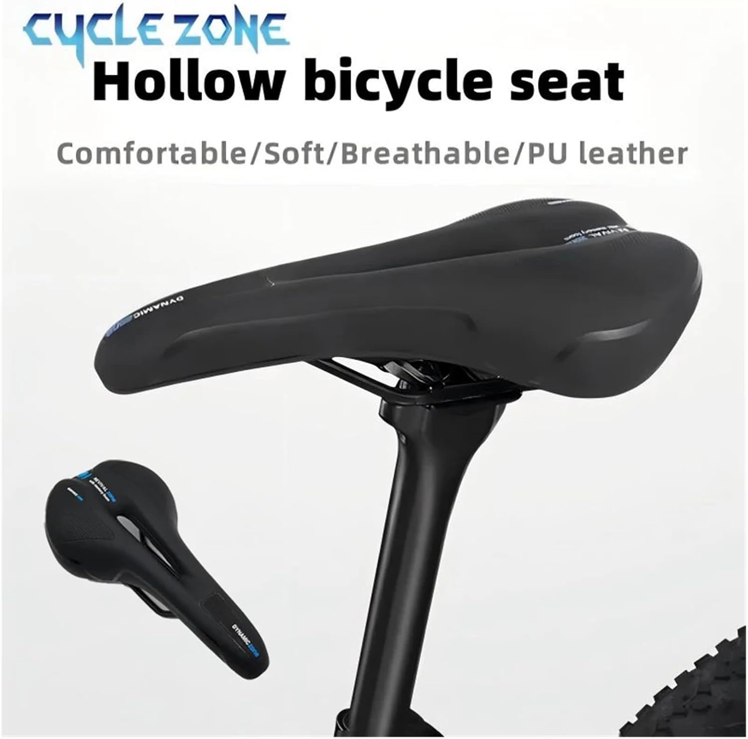 Bicycle Saddle Mountain Road Bike Hollow Breathable Comfortable Soft Men Women Cycling Seat Accessories