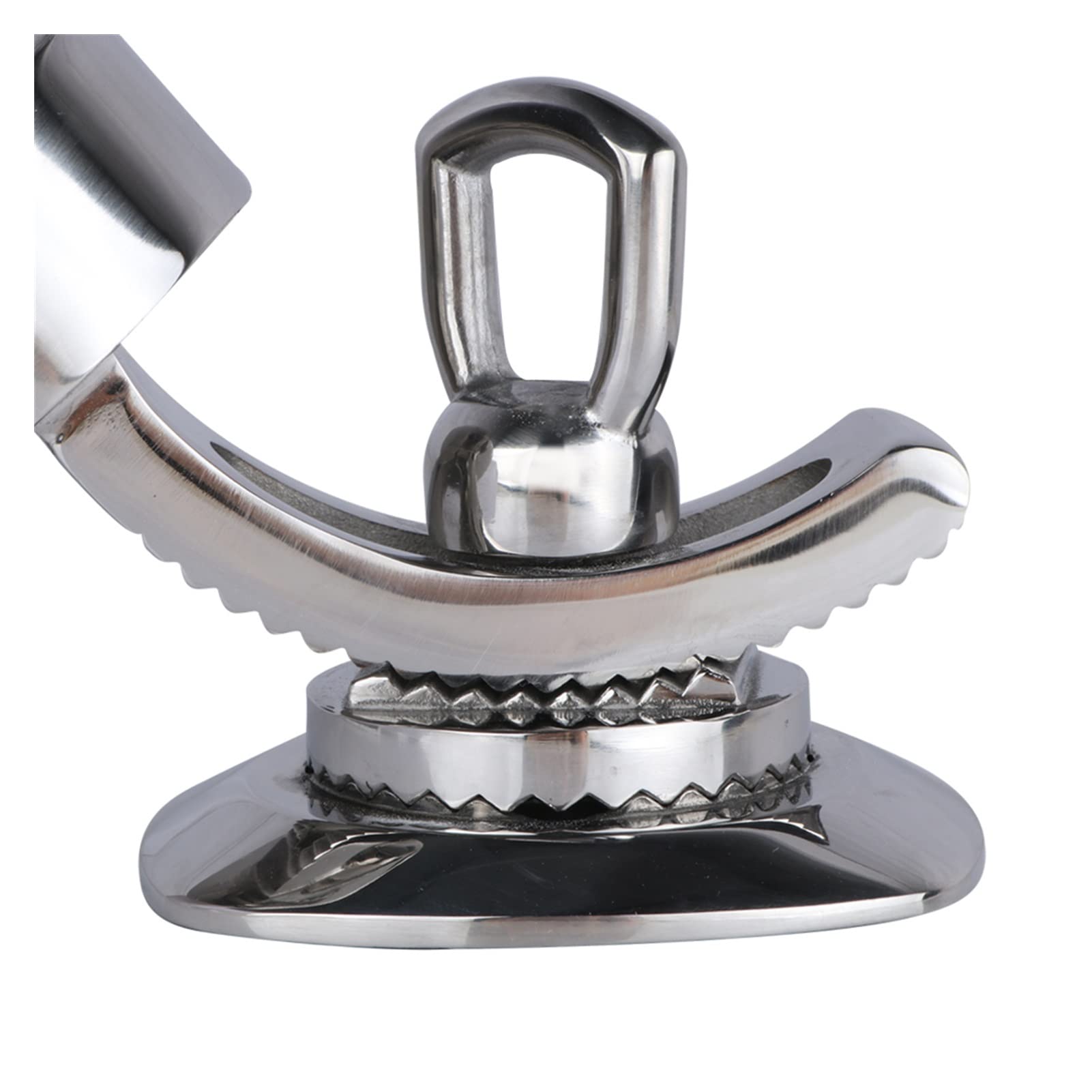 Portacanne da barca Accessori for la barca 360 Angolato Mount Deck Mount Regolabile Rimovo in acciaio inox 316 Porta da pesca