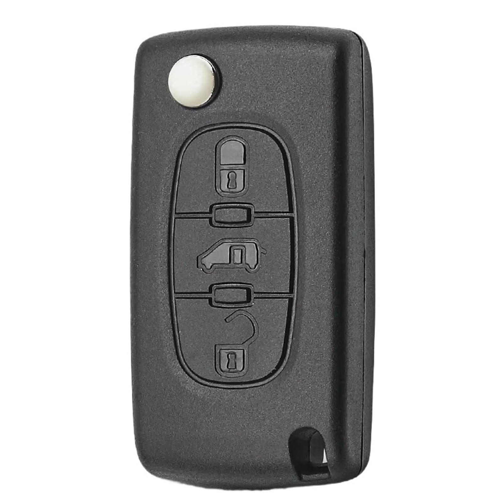 Compatibile Con Fiat Per Scudo 2007 2008 2009 2010 2011 2012 2013 2014 2015 2016 3 Pulsanti Custodia Chiave A Distanza Auto Borsette Accessori(HU83 Ce0536)