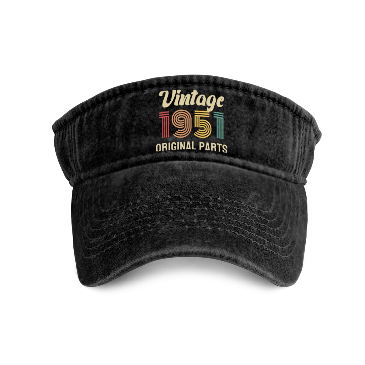 Vintage 1951 Original Parts Sun Visor Hats Sport Wear Athletic Beach Leisure Hat for Women and Men Golf Cap