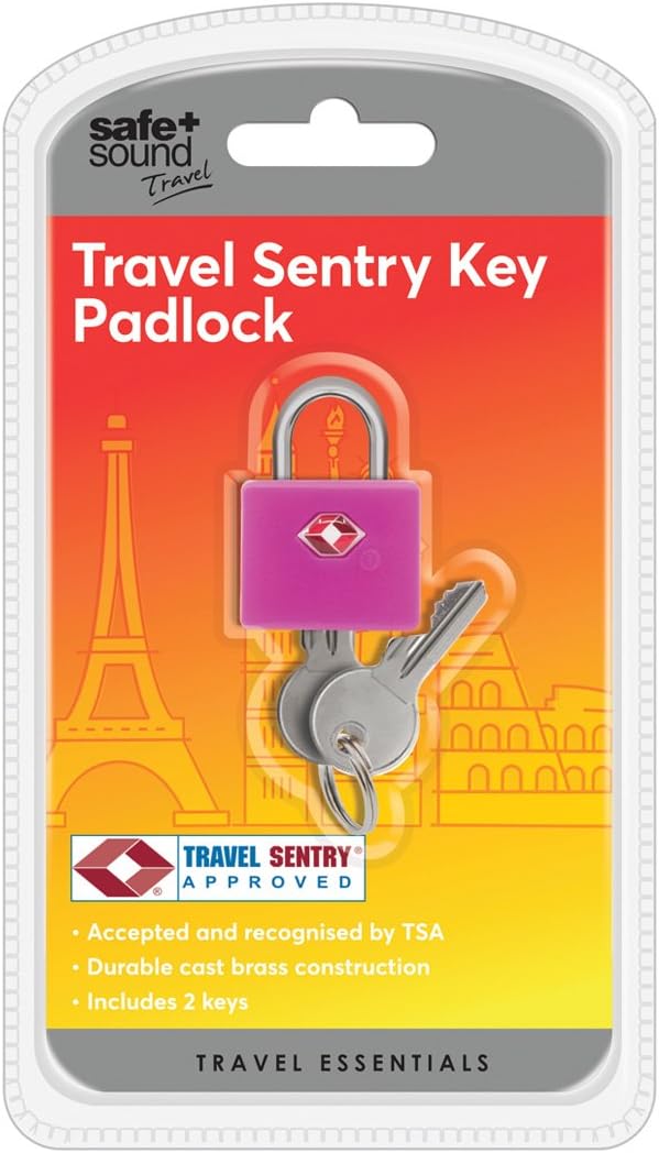 Lucchetto per valigie da viaggio sicuro e sano, assortito (multicolore) – SA6001