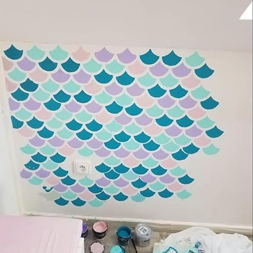 Miniatura 6 de Plantillas geométricas para manualidades, plantillas reutilizables de puntos, estrella, plantillas de ladrillo, plantillas de panal para pintar en