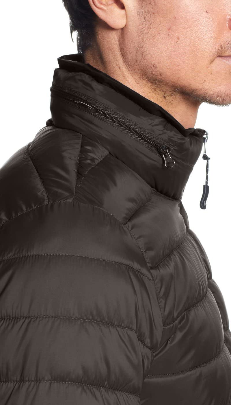 Essentials Lichtgewicht Waterbestendig Packable Puffer Vest Down Alternatieve Jas, Zwart, S