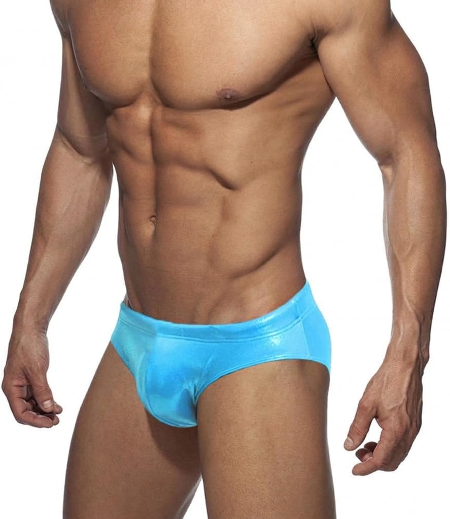 Men's Fabulous Metallic Swim Briefs