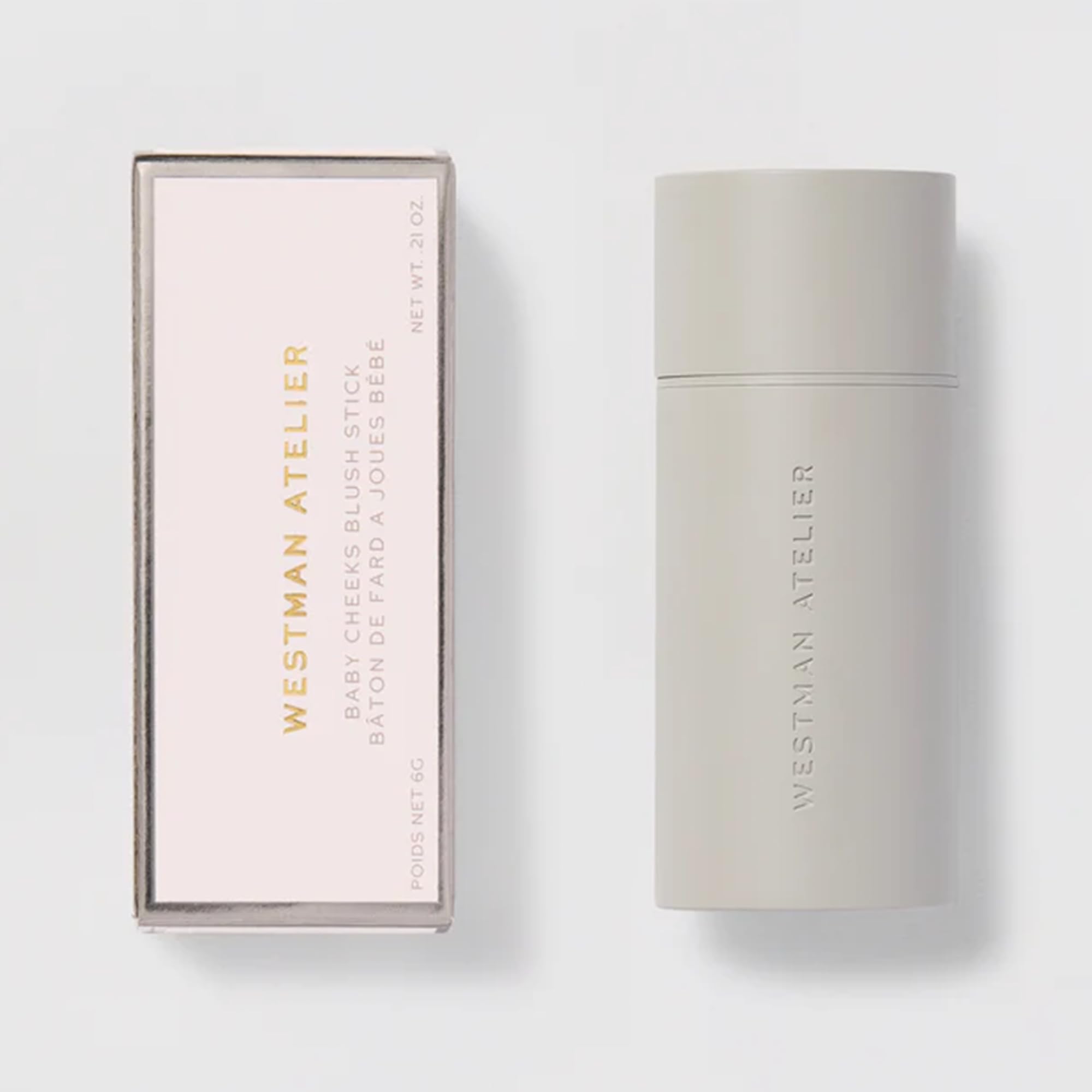 Amazon.com: WESTMAN ATELIER Baby Cheeks Blush Stick (Minette