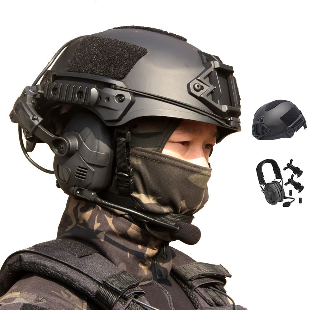 Amazon.co.jp: Tactics Fast ヘルメットセット、タクティカル多機能