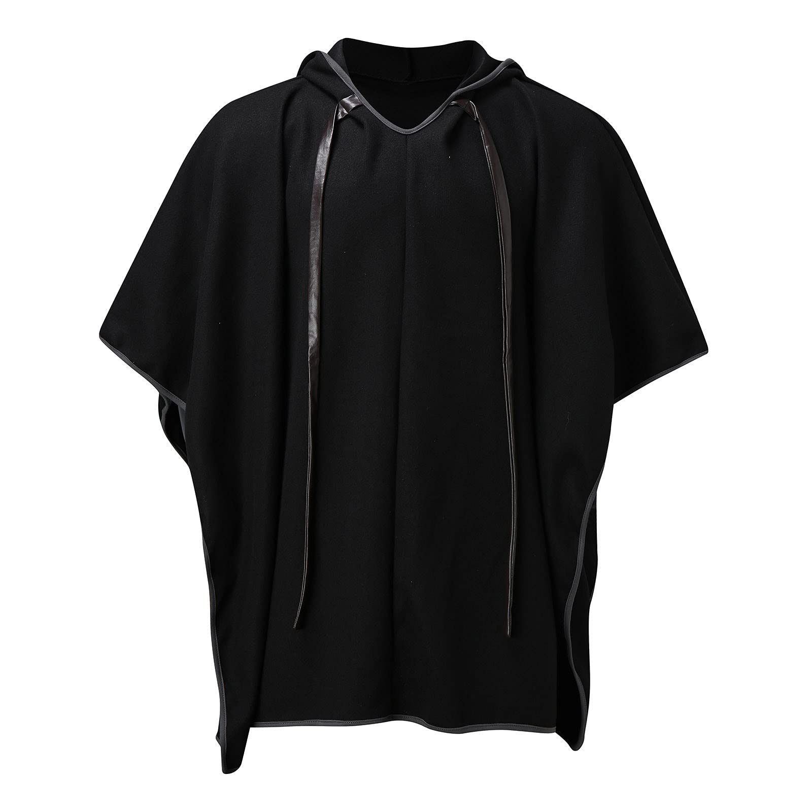 Poncho pour homme - Couverture chaude faite à la main - Poncho à capuche - Cape pour homme - Poncho en laine mexicaine - Hiver - Chaud - Hippie - Sweat à capuche - Alpaga - Laine chic -
