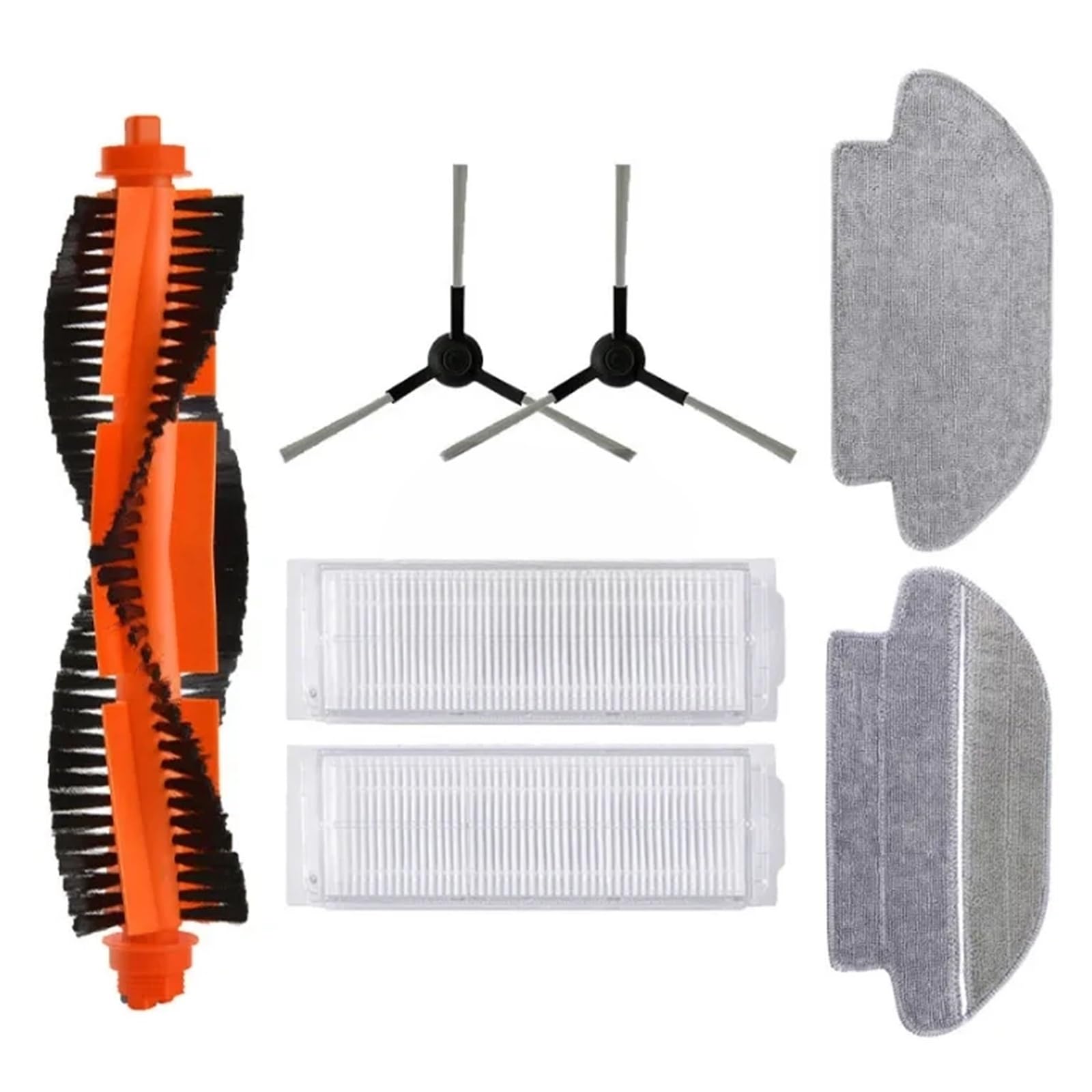 PORRSYDCD Main Brush Hepa Filter Mop Cloth，Compatible With Xiaomi S10 / S12 / T12 Accessories Vacuum Cleaner Spare Parts Replacement(JL)