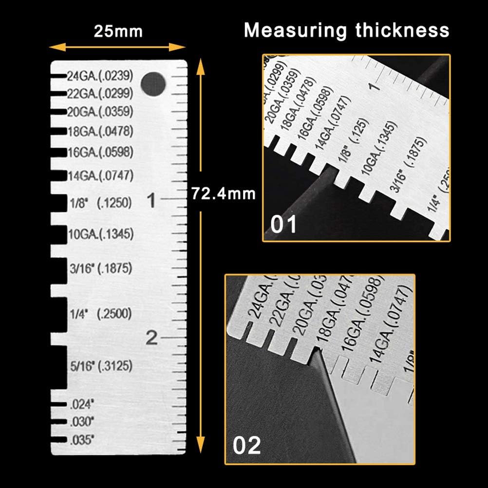 Stainless Steel Thickness & Wire Gauges - Measure with Precision -2