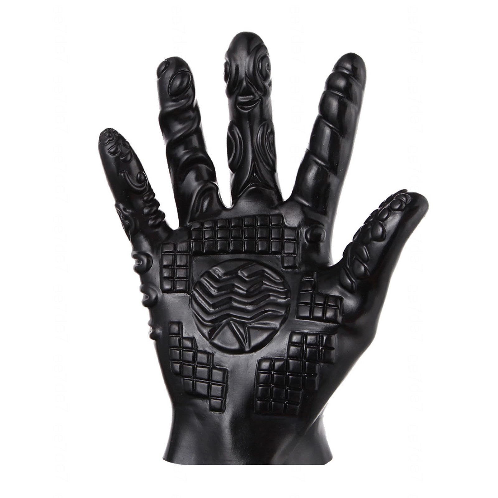 Outils de Massage pour Hommes et Femmes Gants de Massage Mitaines Ripstop Sailor Gloves,Black