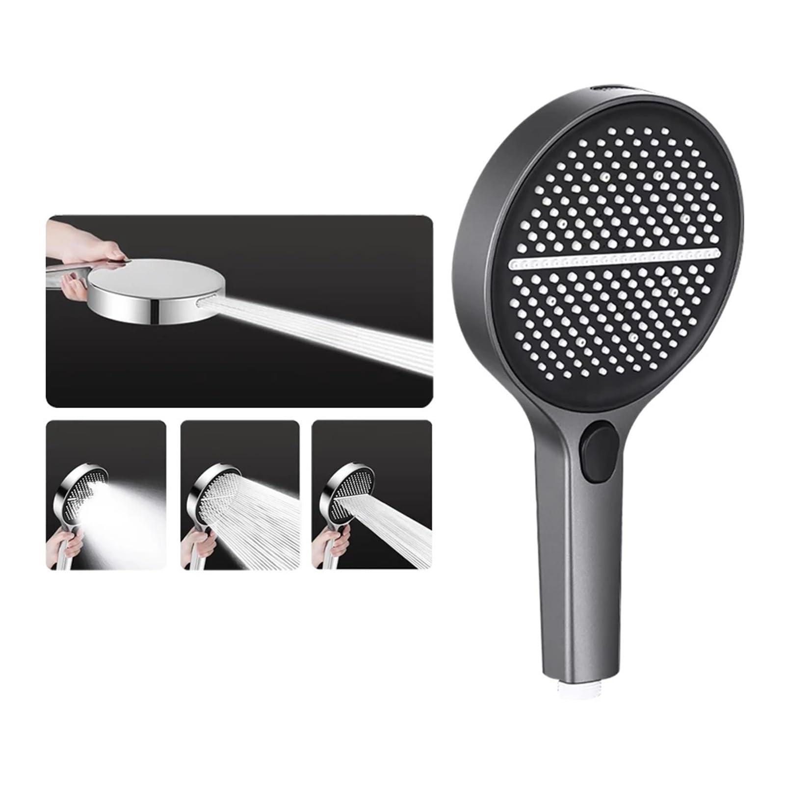 Pommeau de douche à effet pluie à haut débit à 4 modes